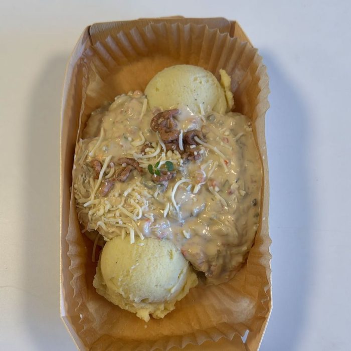 Vispannetje van koken.eten